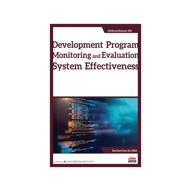 Development Program Monitoring and Evaluation System Effectiveness