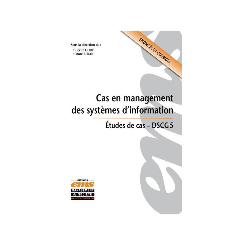 Cas en management des systèmes dinformation