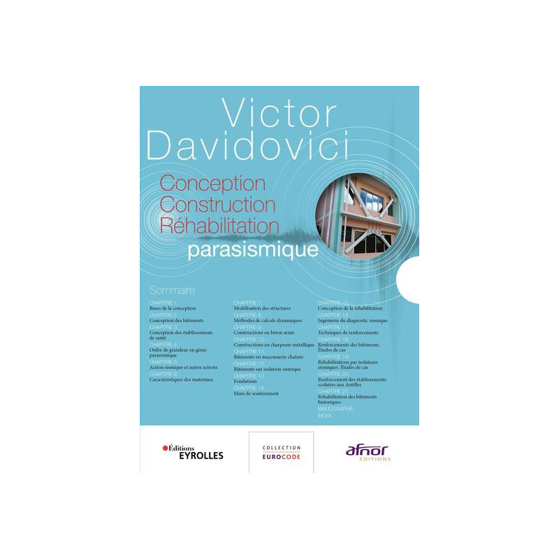 Coffret en 3 volumes - Conception Construction Réhabilitation parasismique