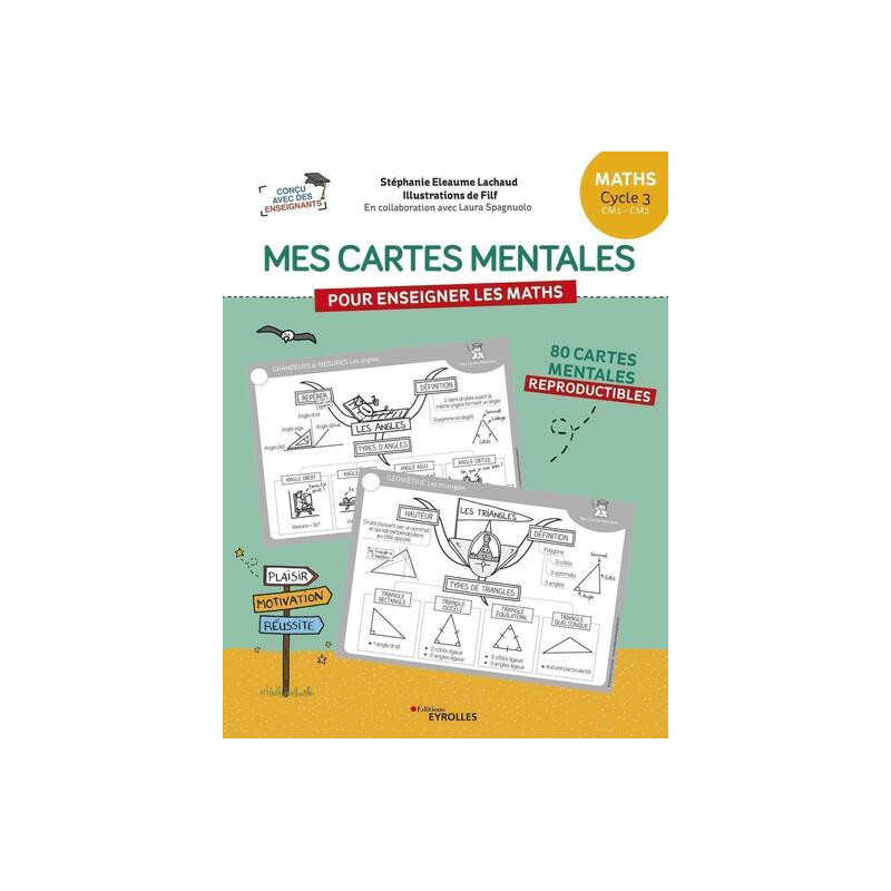 Mes cartes mentales pour enseigner les maths - Cycle 3 : CM1 CM2